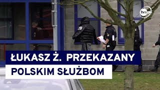 Ekstradycja Łukasza Ż Został przekazany polskim służbom TVN24 [upl. by Pellikka963]