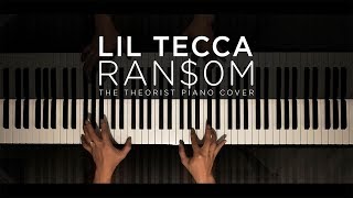 Lil Tecca  Ransom  The Theorist Piano Cover w Lyrics [upl. by Pierre]