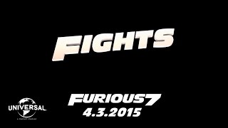 The Road to Furious 7  Fights HD [upl. by Nednyl]