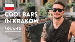 BEST KRAKOW BARS CAFE amp CLUBS  Dolne Mlyny  Poland Travel Vlog 2018 [upl. by Ivy]