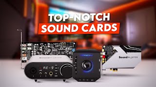 5 Topnotch Sound Cards In 2024 [upl. by Otanod161]