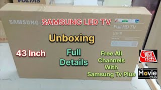 Samsung 43 inch Led Tv Full Review amp Unboxing Samsung Full Hd Smart Tizen led tv UA43T5410AKXXL [upl. by Hart285]