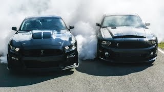 2020 GT500 VS SHELBY GT500 SUPER SNAKE  HEAD TO HEAD COMPARISON [upl. by Anua]