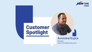 Transforming Operations with JSW One MSME – Avindra Gupta’s Success Story [upl. by Sterling]