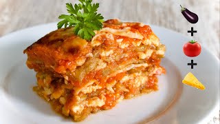 Berenjenas a la Parmesana La Receta italiana de Parmigiana de berenjena lasañadeberenjenas [upl. by Allison]