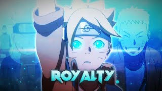 quotROYALTY🔥🔥quot Naruto AMVEDIT Edgy Style  Alight Motion [upl. by Endo]