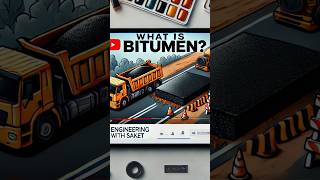 What is Bitumen highwayengineering civilconstruction civilsite bitumen expressway [upl. by Robins]