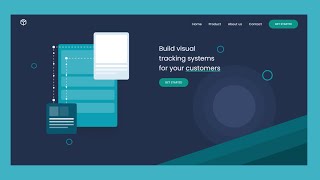 Animated website design using tailwind css [upl. by Hnacogn]