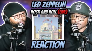 Led Zeppelin  Rock amp Roll Live ledzeppelin reaction trending [upl. by Adeehsar]