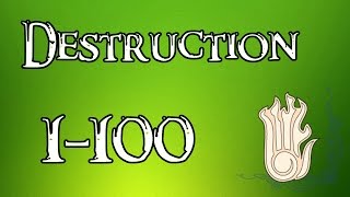 The Elder Scrolls V Skyrim  Fastest way to 100 Destruction in Skyrim [upl. by Grosvenor]