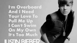 Justin BieberOverboard featuring Jessica Jarrell with lyrics [upl. by Ark]