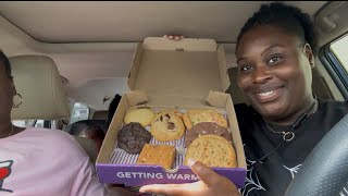 INSOMNIA COOKIES REVIEW UNEDITED foodreview [upl. by Macmahon]