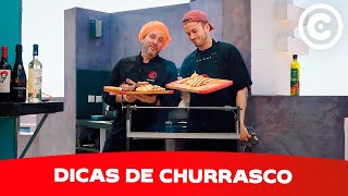 David Carreira e Chakall ensinam dicas de churrasco [upl. by O'Mahony]