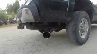 LB7 66L Duramax 4 Inch MBRP Exhaust InteriorExterior [upl. by Galligan297]