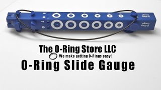 How to Measure an ORing  ORing Slide Gauge [upl. by Haizek807]