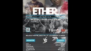 Dizaster vs Cassidy Ether Card Recap [upl. by Rebmaed433]