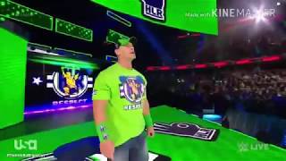 WWE  JOHN CENA ENTRANCE RAW WWE JOHNCENA [upl. by Noscire]