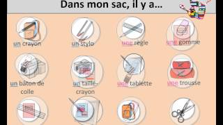 Prononciation objets de la classe [upl. by Trebor428]