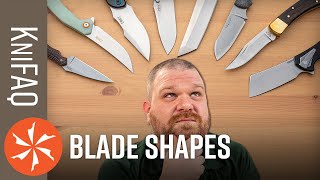 KnifeCenter FAQ 65 Blade Shapes Explained [upl. by Anirad]