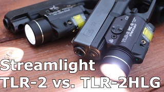 Streamlight TLR2 vs TLR2 HLG [upl. by Gerianna]