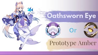 Kokomi Oathsworn eye vs Prototype Amber [upl. by Mauceri]