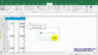 Remove DIV0 Errors in Excel excel youtube [upl. by Ennalyrehc132]