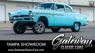 1955 Plymouth Gasser Gateway Classic Cars  Tampa 2028 [upl. by Jessamine]