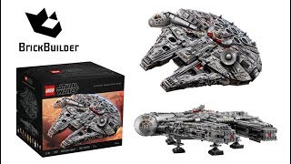 LEGO Star Wars 75192 UCS Millennium Falcon Exclusive and first Pictures Revealed [upl. by Mutat436]