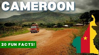 CAMEROON 20 Facts in 4 MINUTES [upl. by Ybrad]