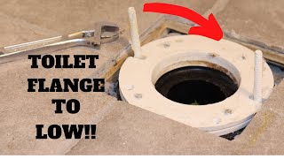 How To Install A Toilet Flange Extension Kit  Master Plumber Extension Kit [upl. by Aicil]