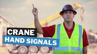 Mobile Crane Hand Signals in 2 Minutes [upl. by Nolyaw]