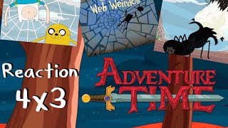 Web Weirdos  Adventure Time 4x3 FIRST REACTION [upl. by Rodie]