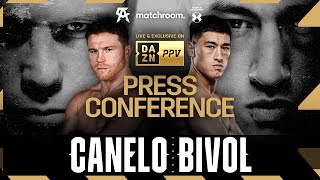 Canelo Alvarez vs Dmitry Bivol Launch Press Conference [upl. by Lakym]