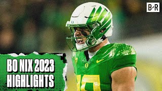 Bo Nix Top Plays of 2023 CFB Season [upl. by Illa]