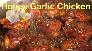 Honey Garlic Glazed Chicken Thigh [upl. by Draned]