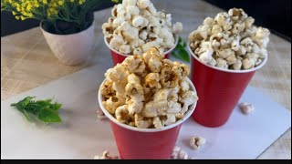 Flavoured Popcorn 3 Ways Popcorn Recipe [upl. by Nrobyalc]