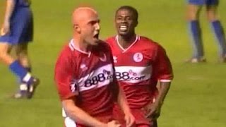 Middlesbrough v Steaua Bucharest 200506 UEFA Cup SF 2L MACCARONE GOAL [upl. by Mortie147]