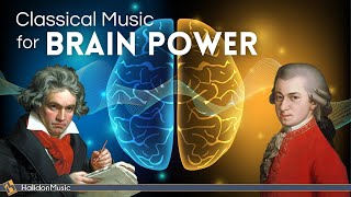 Classical Music for Brain Power  Mozart Beethoven Vivaldi [upl. by Ettenej]