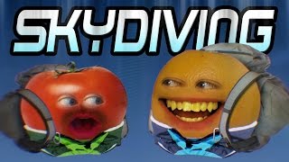 Annoying Orange  SKYDIVING [upl. by Llerut]