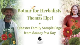 Botany for Herbalists with Thomas Elpel  Oleaster Family Sample Page from Botany in a Day [upl. by Phillips]