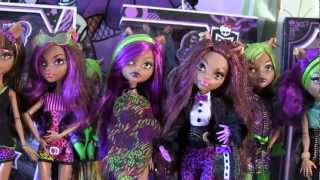 Monster High Clawdeen Wolf Collection Video [upl. by Annel]