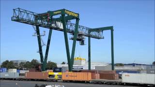 Liebherr  Rail Mounted Gantry Cranes RMG [upl. by Fanchan]