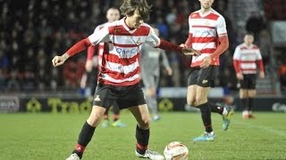 One Directions Louis Tomlinson Makes His Doncaster Debut [upl. by Ahsikal]