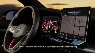 Volkswagen Brings ChatGPT To Its Cars’ Infotainment Systems [upl. by Lexi]