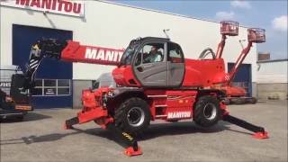 The new Manitou MRT 2550 with Roforks [upl. by Attenyw]