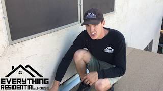 Worst roof ever installed  Roof Wall flashing edition [upl. by Eadie]