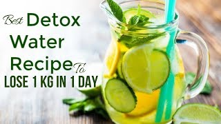 Natural Belly Slimming Detox Water To Lose 1 Kg Daily [upl. by Major]