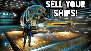 How to sell multiple starships in No Mans Sky [upl. by Icats677]