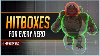 OVERWATCH HITBOXES for EVERY HERO [upl. by Irish44]