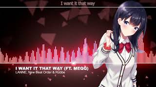 Nightcore  I Want It That Way Lyrics [upl. by Adlare662]